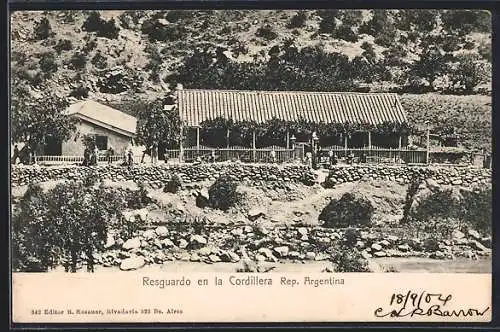 AK Cordillera, Resguardo