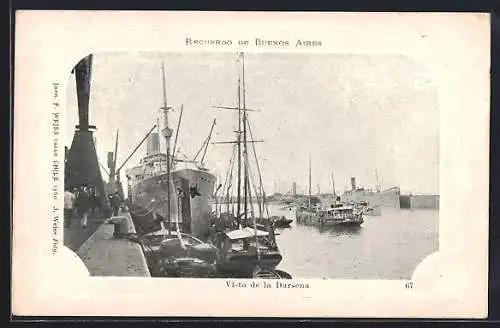AK Buenos Aires, Vista de la Darsena