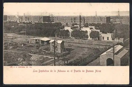 AK Buenos Aires, Los Depósitos de la Aduana en el Puerto