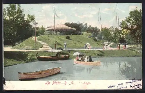 AK La Plata, El Lago