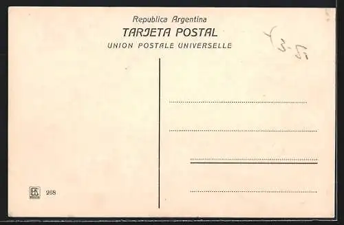 AK Rosario de Santa-Fé, Palmeras de Bulevar Orono