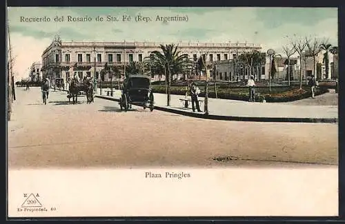 AK Rosario de Sta. Fé, Plaza Pringles