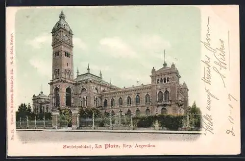AK La Plata, Municipalidad