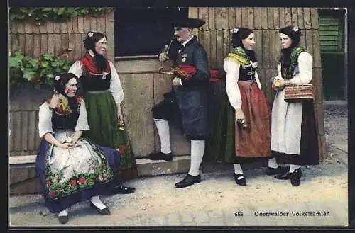 AK Odenwälder Volkstrachten