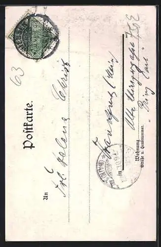 AK Frau in Oberhessischer Volkstracht