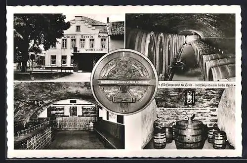 AK Mayschoss /Ahr, Winzer-Verein, Gebäude, Weinkeller