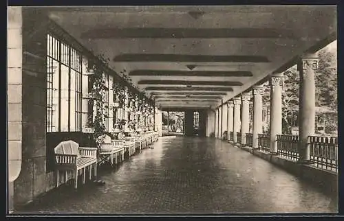 AK Bad Salzschlirf, In der Wandelhalle