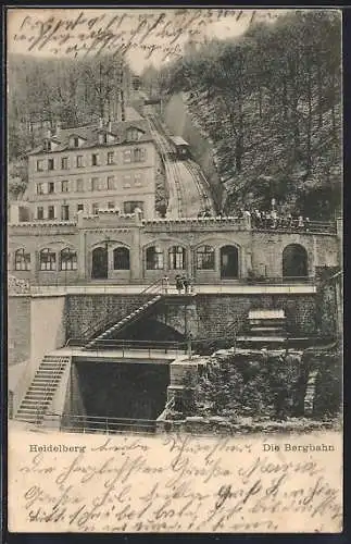 AK Heidelberg, Bergbahn-Station