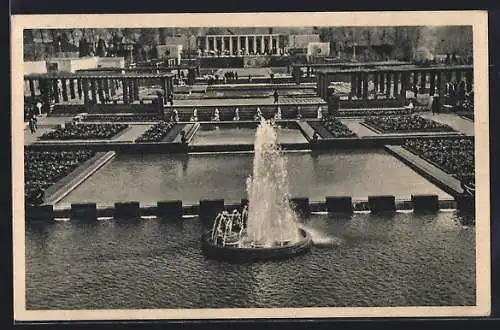 AK Essen, Gruga, Wasserterrassen