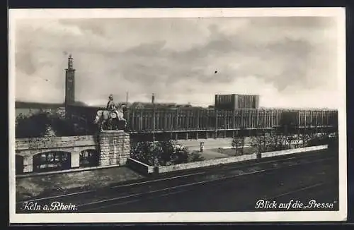 AK Köln a. Rhein, Blick auf die Pressa