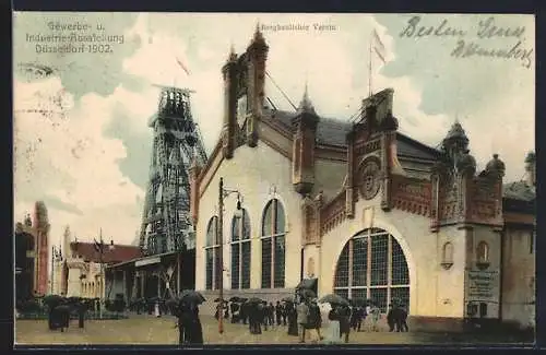 AK Gewerbe- und Industrie-Ausstellung Düsseldorf 1902, Bergbaulicher Verein
