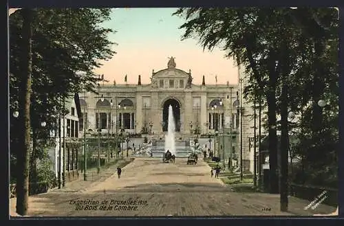 AK Bruxelles, Exposition 1910, Du Bois de la Cambre