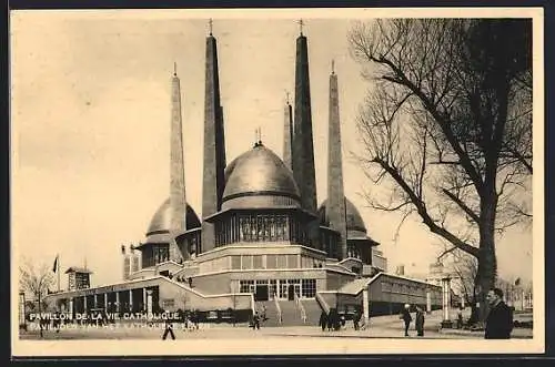 AK Bruxelles, Exposition 1935, Pavillon de la vie catholique