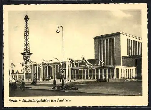 AK Berlin, Ausstellungshallen am Funkturm