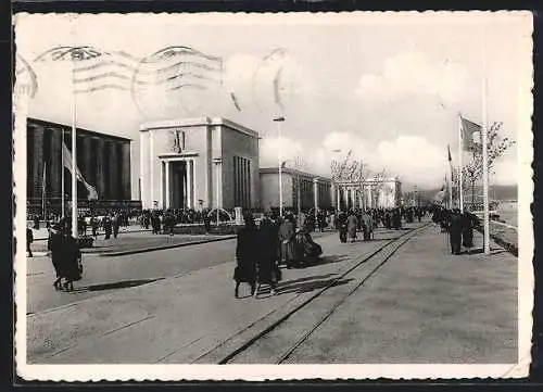AK Liège, Exposition Internationale 1939, Rive Gauche, Palais l`Allemagne