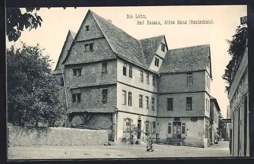 AK Bad Nassau /Lahn, Altes Haus Realschule