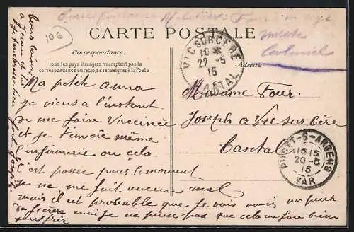 AK Puget, Rue Nationale et maison à balcon fleuri