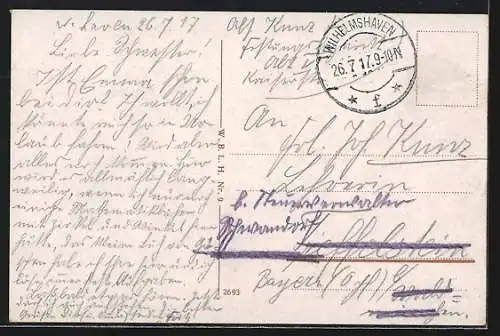 AK Wilhelmshaven, Partie im Park