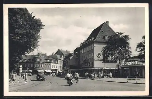 AK Moers, Königl. Hof mit Kaufhaus