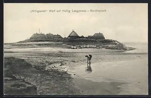 AK Langeness, Hilligenlei Warf, Strandpartie Nordmarsch