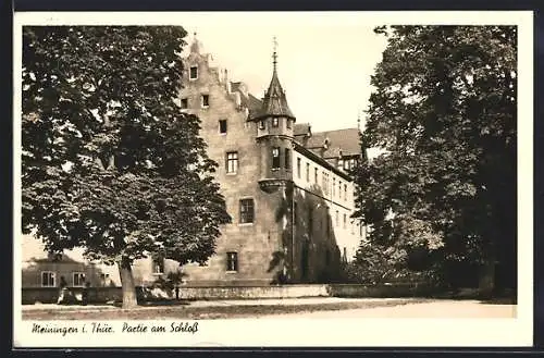 AK Meiningen i. Thür., Partie am Schloss