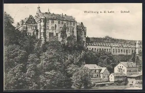 AK Weilburg, Blick nach dem Schloss