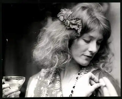 Fotografie Pantucci, London, Vanessa Redgrave als Isidora im gleichnamigen Film, Grossformat 26 x 20cm