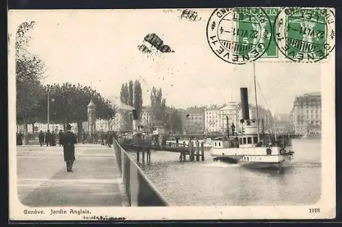 AK Genéve, Jardin Anglais