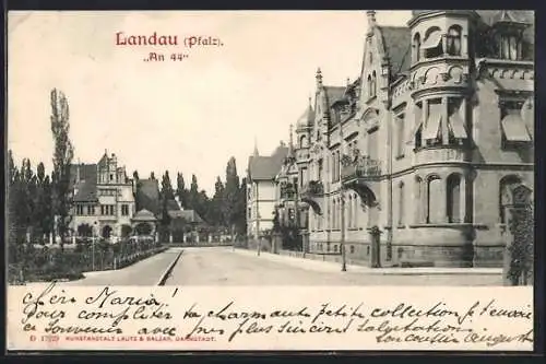 AK Landau /Pfalz, Strasse An 44