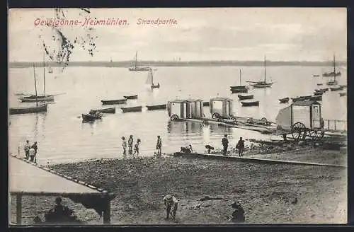 AK Hamburg-Neumühlen, Strandpartie