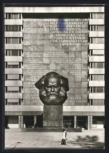 AK Karl-Marx-Stadt, Karl-Marx-Monument