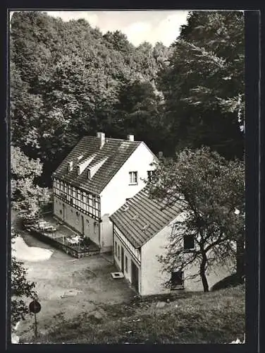 AK Oberwartha, Reichsbahn-Erholungsheim Lochmühle Waldfrieden, Talstrasse 78
