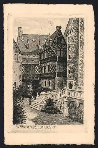 AK Wernigerode, Schlosshof