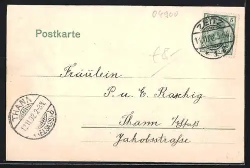 AK Zeitz, II. Stadtschule mit Kindern