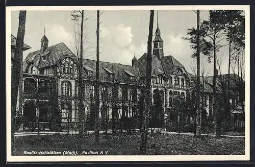 AK Beelitz-Heilstätten /Mark, Pavillon A V