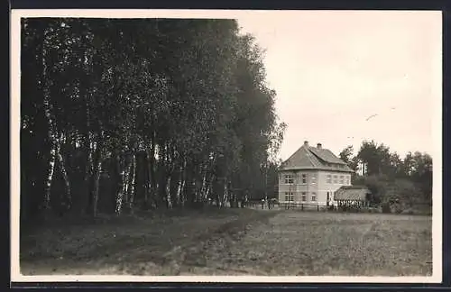 Foto-AK Sandhatten, Jugendheim