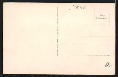 AK Müllheim i. B., Ortspartie am Marktplatz