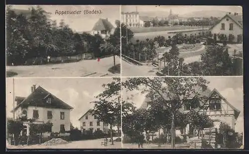 AK Appenweier /Baden, Ortsansichten und Strassenpartien