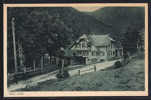 AK Fahl /Schwarzwald, Hotel Adler