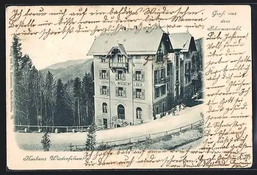 AK Bühlertal, Kurhaus Wiedenfelsen