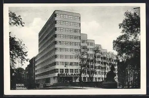 AK Berlin-Tiergarten, Shellhaus im Bauhausstil