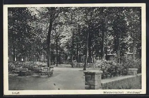 AK Erfurt, Waldgasthaus Waldhaus von Alfred Rohr