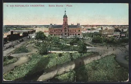 AK Bahia Blanca, Plaza