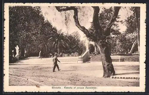 AK Córdoba, Entrada al parque Sarmiento