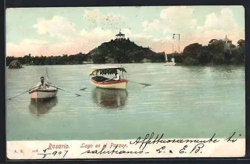 AK Rosario, Lago en el Parque