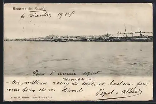 AK Rosario, Vista parcial del puerto