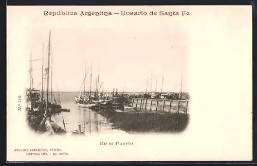 AK Rosario de Santa Fe, En el Puerto