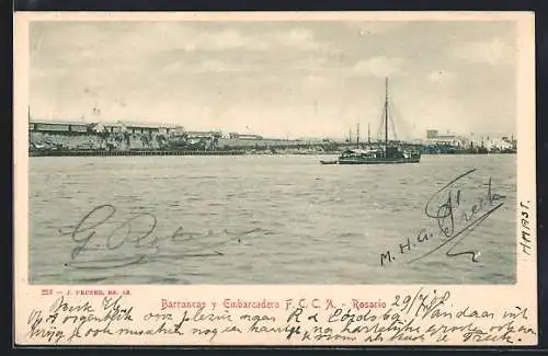 AK Rosario, Barrancas y Embarcadero