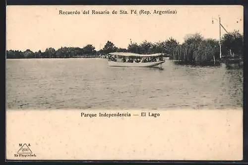 AK Rosario de Sta. Fé, Parque Independencia, El Lago