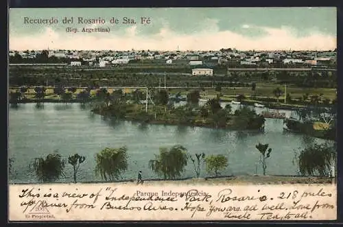 AK Rosario de Sta. Fé, Parque Independencia
